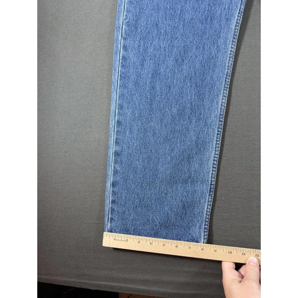 Levi's 550 Jeans Men's 34x30 Relaxed Fit Tapered Leg Blue Denim Work Casual NEW